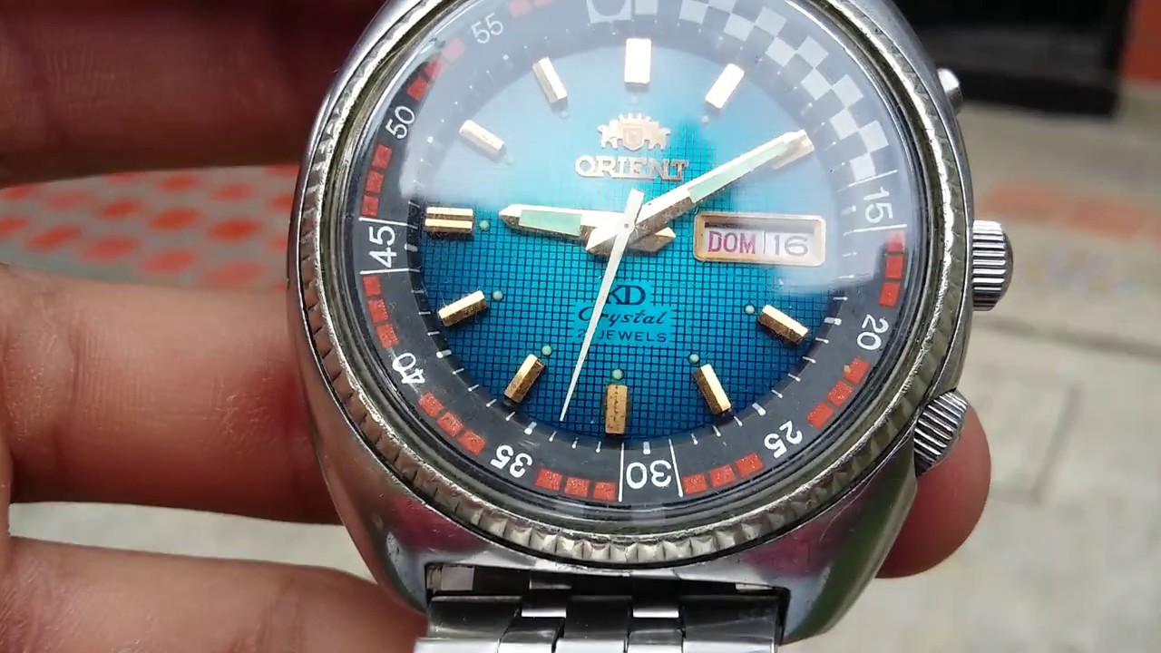 Reloj Orient autom&aacute;tico 3 tornillos gigante 50mm