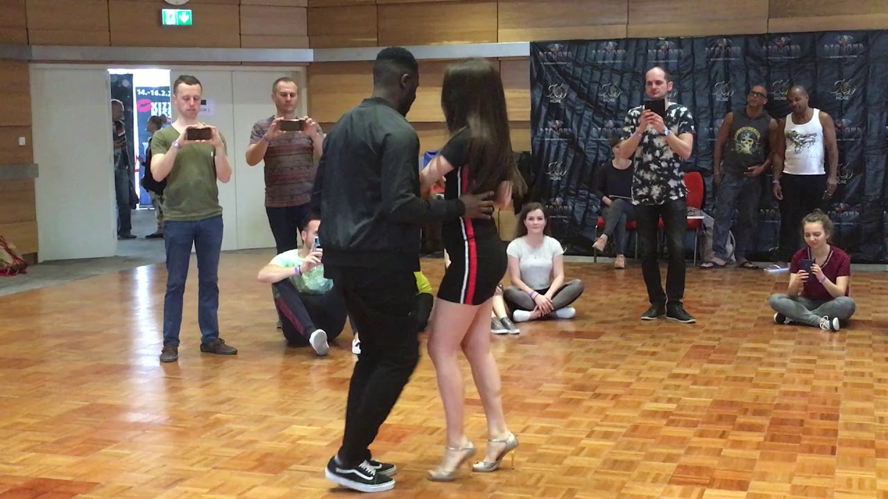 Heneco & Adelina dancing Urban Kiz at Diamond Kizomba Festival 2019 (Budapest) [Sun.]