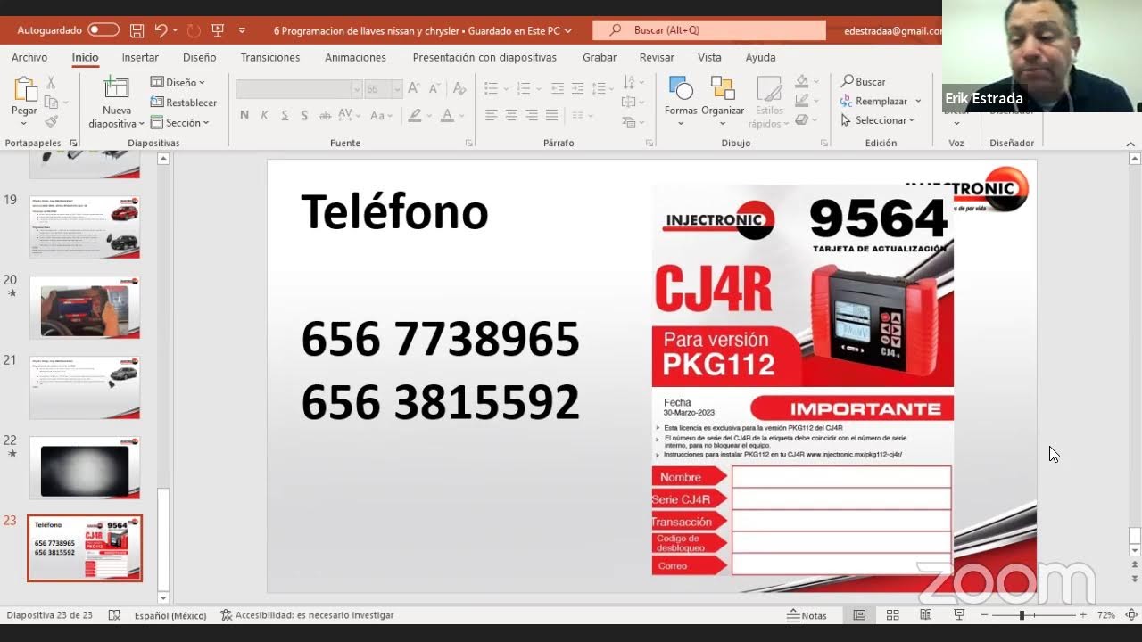 Funciones Especiales PKG112 Parte I