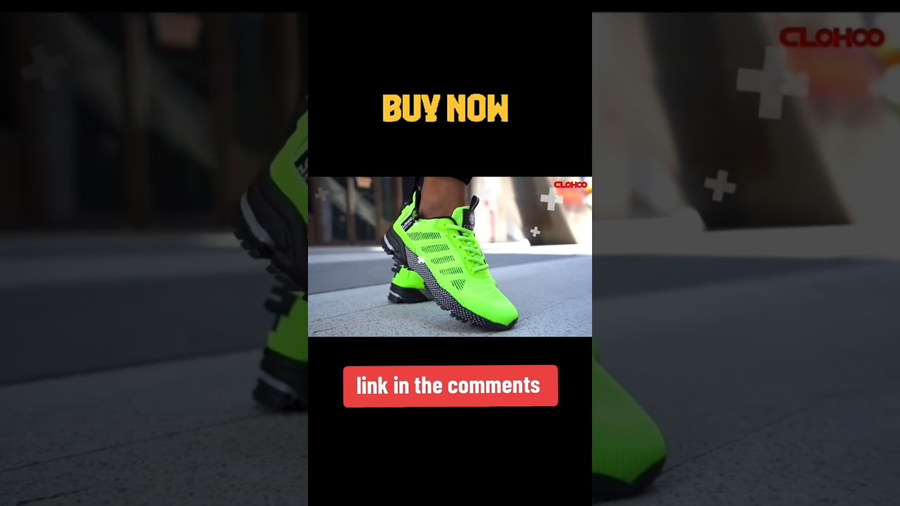 CLOHOO Men's Lightweight Breathable Sneakers #TrendyFinds #OnlineShopping #ShoppingHaul #BestDeals