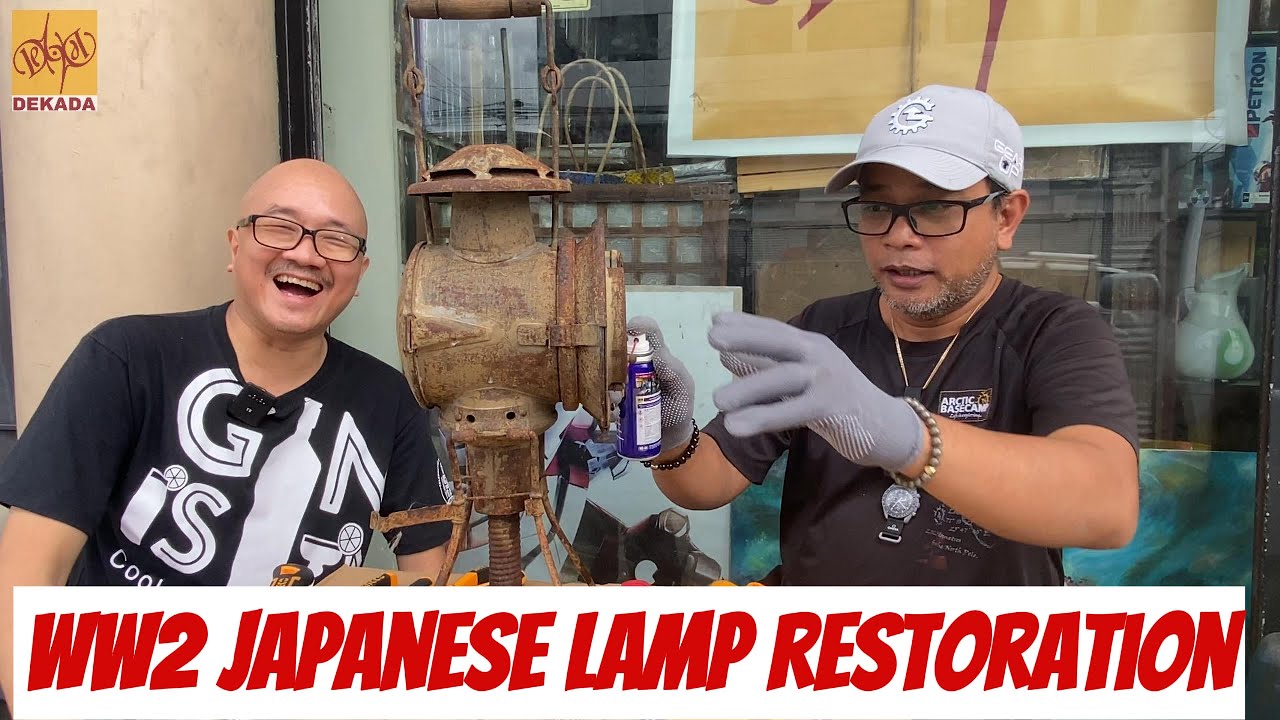 Dekada Collectibles Show S2 E60 World War 2 Japanese Signal Lamp Restoration