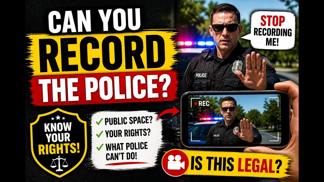 Can You Record The Police? (Know Your Rights USA)_Can Police Stop You From Recording?