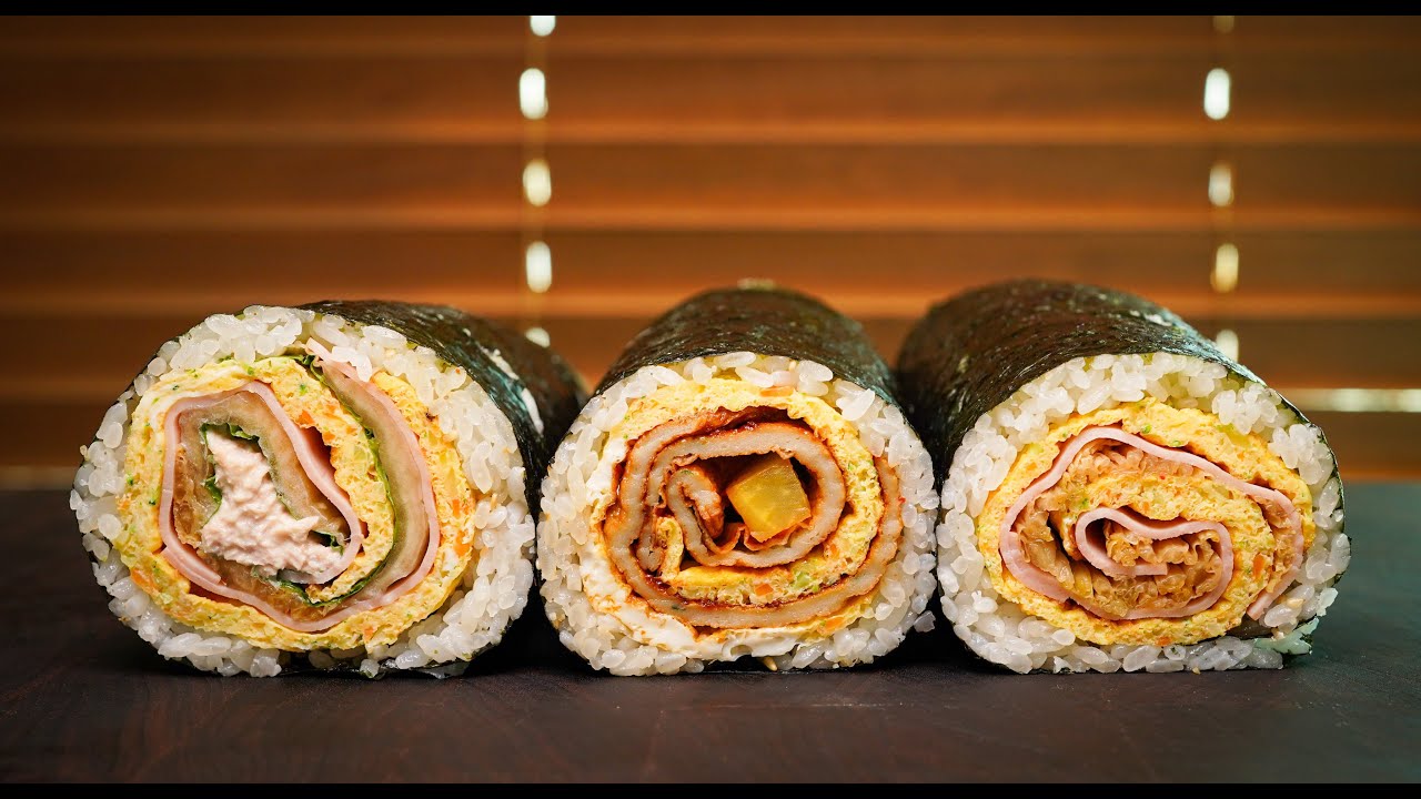 김밥 싸기 귀찮을땐 이렇게 해보세요 / 회오리 김밥 / kimbab