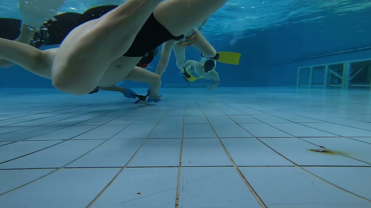 Underwater Hockey Korea (UWHK)  범고래 수중하키 - 2026-01-17 진선쌤팸 골대캠1,2 - 캠2는 14:12부터 / 마지막 7점 게임은 28:08부터