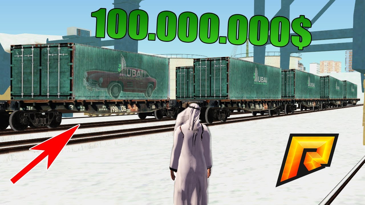 ДУБАЙСКИЙ ШЕЙХ КУПИЛ 10 КОНТЕЙНЕРОВ ДУБАЯ ЗА 100.000.000! УШЁЛ В ПЛЮС? - RADMIR CRMP