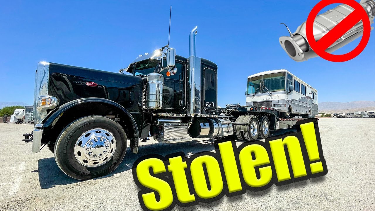 RV Has Catalytic Converter Stolen!