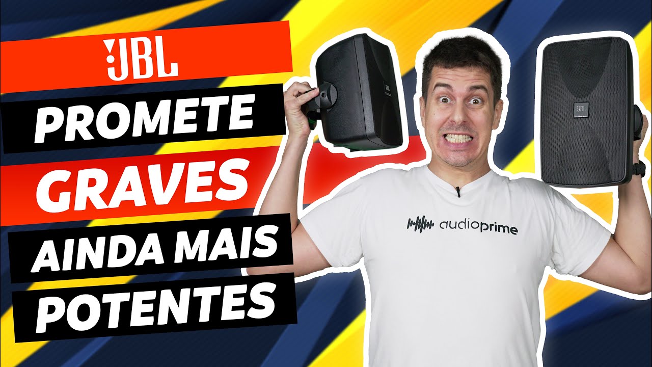CAIXA DE SOM JBL SOBREPOR PARA SOM AMBIENTE JBL SA5 E SA6 - REVIEW E TESTE | AUDIO PRIME