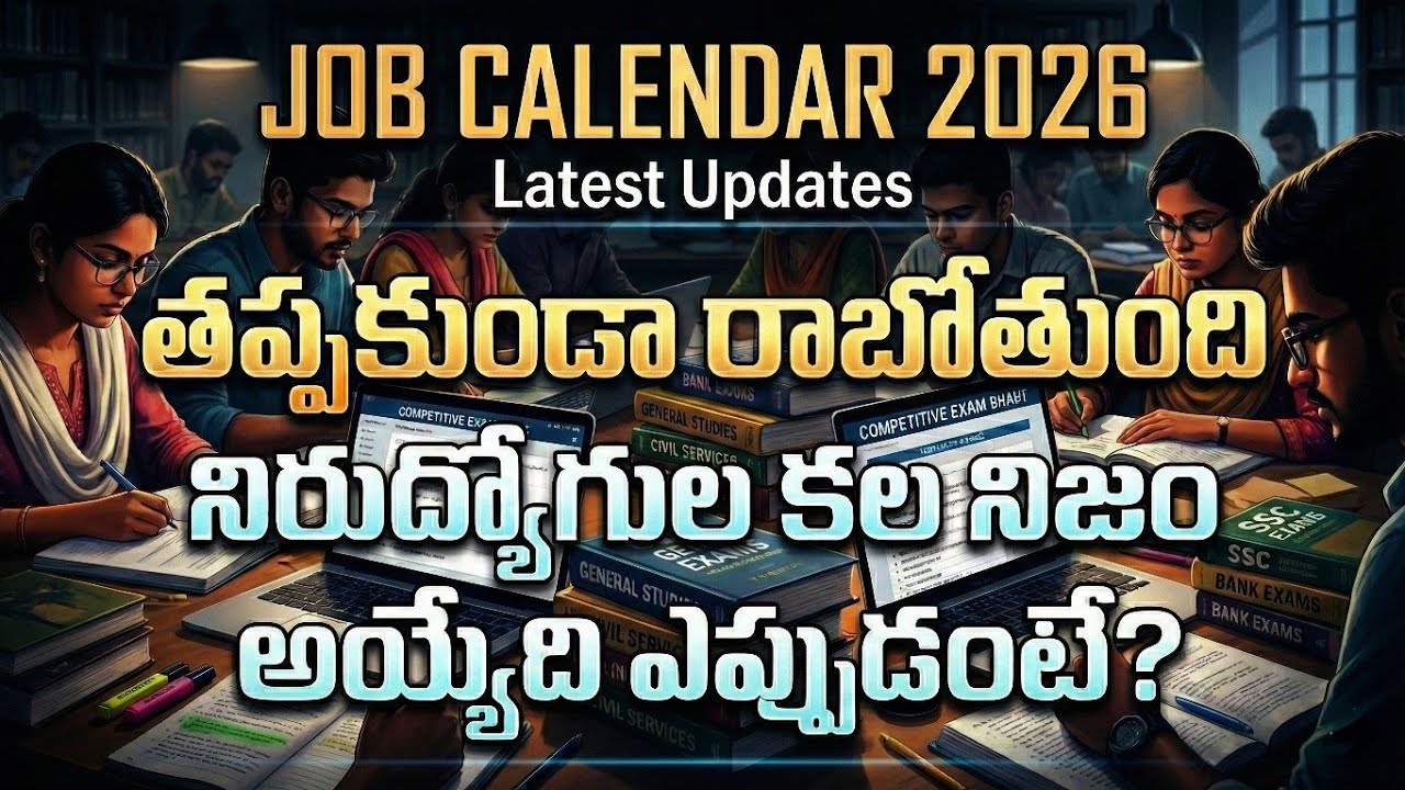 JOB CALENDAR LATEST NEWS | కాస్త లేట్ అయినా తప్పకుండా రాబోతుంది అని సమాచారం 
