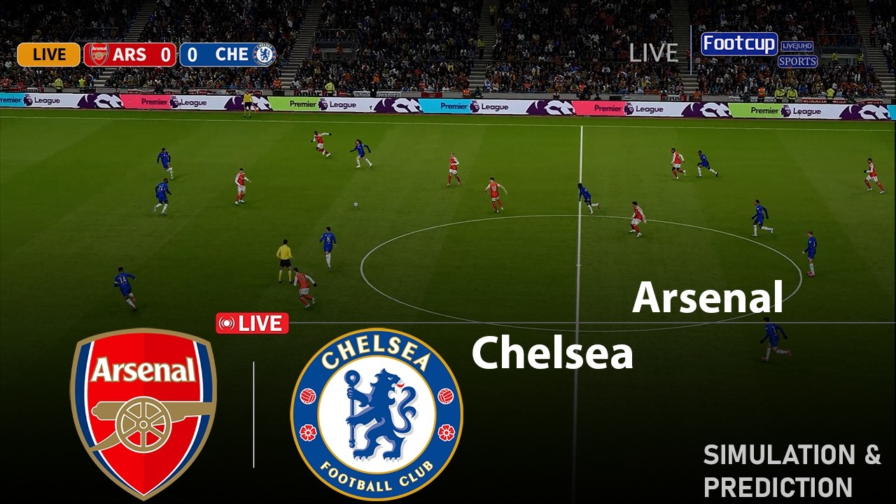 🔴Arsenal vs Chelsea | Premier League 25/26 Full Match VideoGame Simulation/Recreation