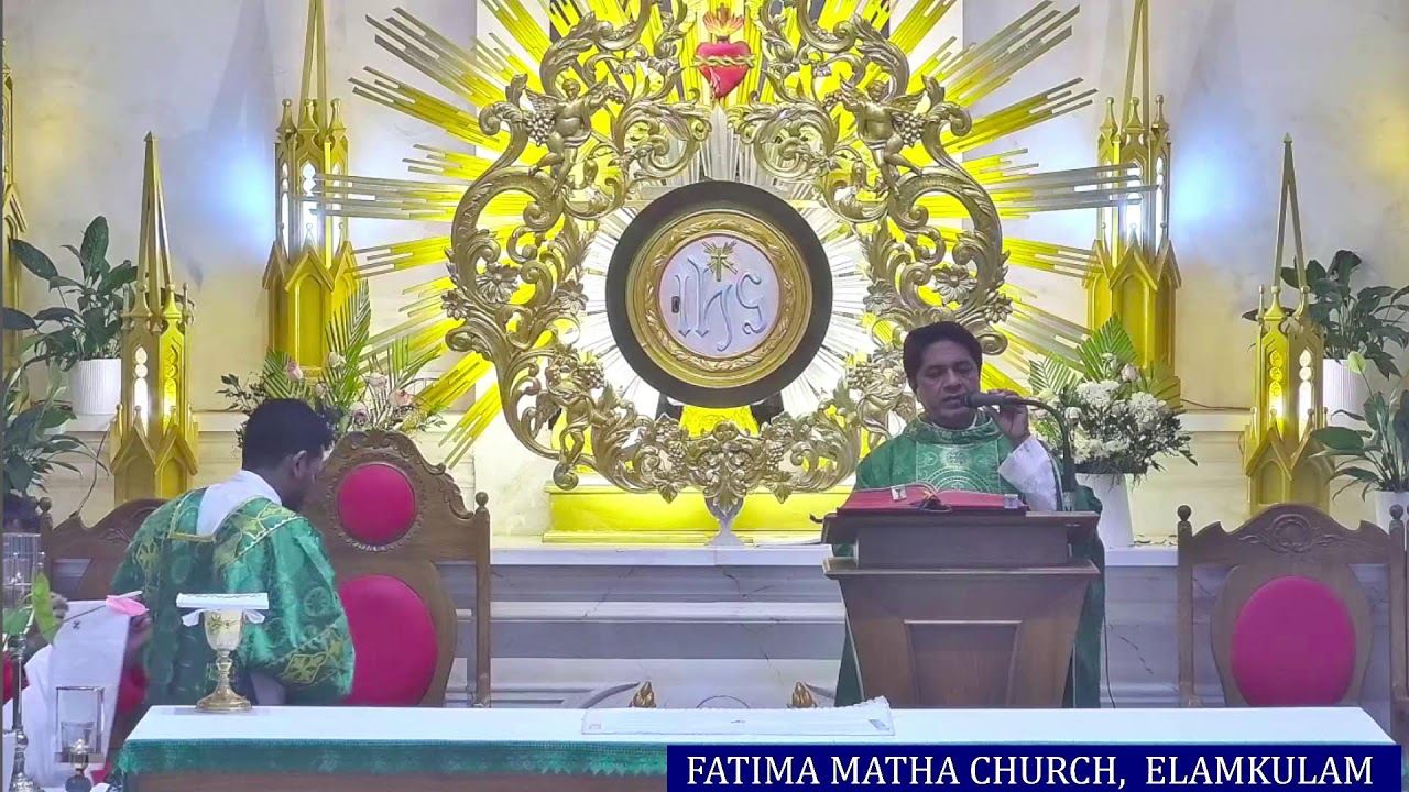 22 Jan 2026  ||  HOLYMASS - ദിവ്യബലി  ||  FATIMA MATHA CHURCH, ELAMKULAM 6:15 AM