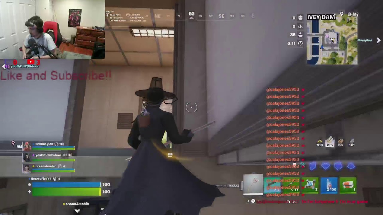 HeartoFireYT is Live  Chilling and Playing Fortnite