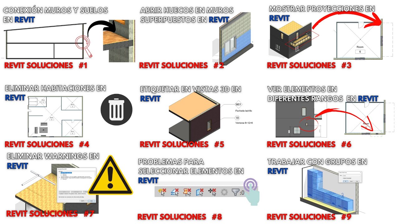 Solución a los 10 problemas más frecuentes trabajando en Revit | BIMdesign Consulting