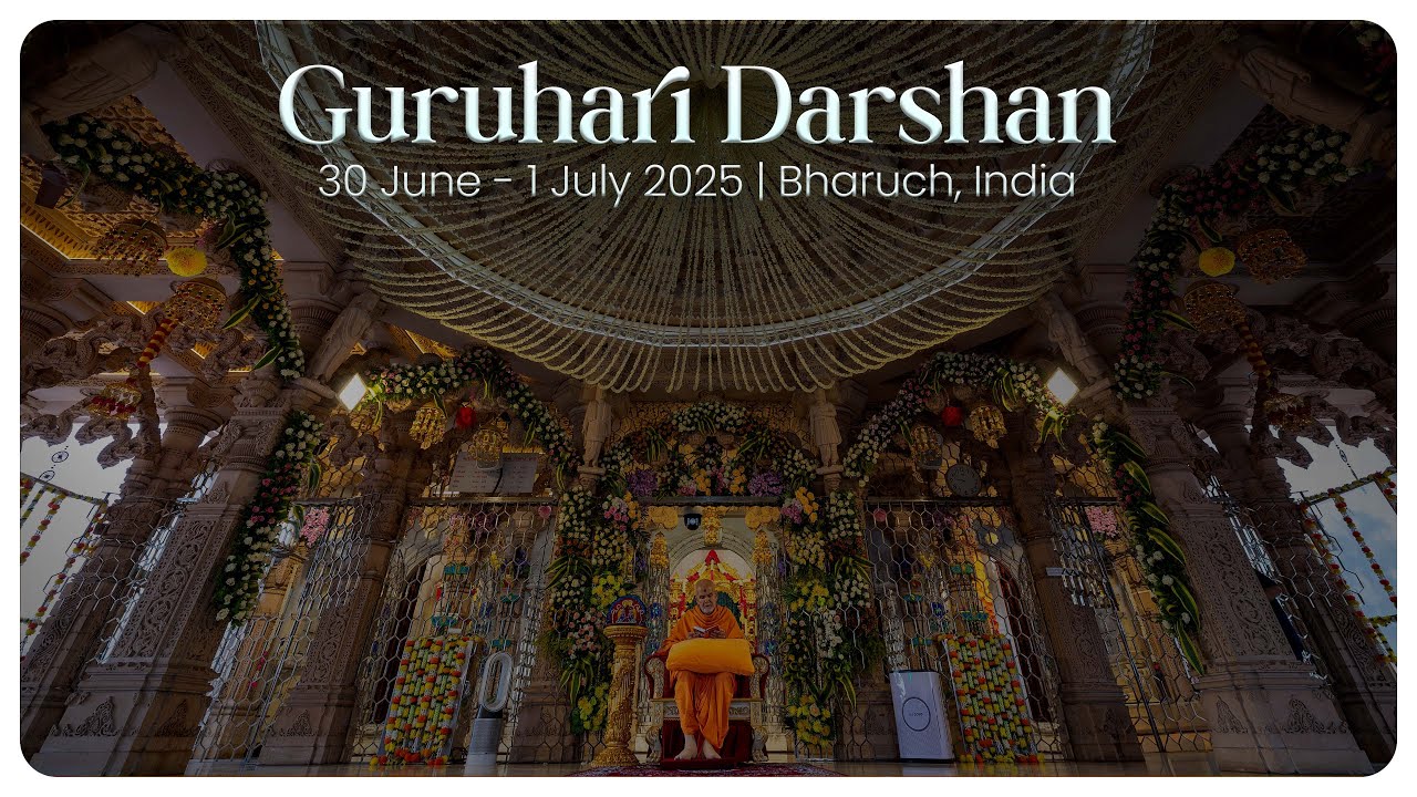 Guruhari Darshan, 30 Jun - 1 Jul 2025, Bharuch, India