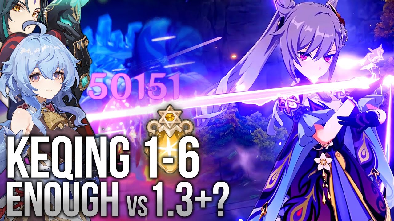 Keqing C6 OR C0 Ganyu+? Keqing Constellation Showcase Genshin Impact