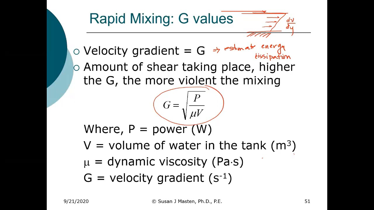 ENE 483: Rapid Mix Basins