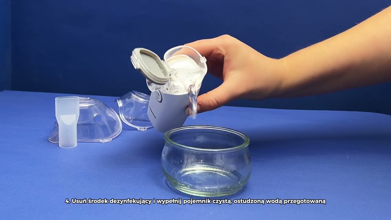 Czyszczenie nebulizatora HelpMedi NebuCare