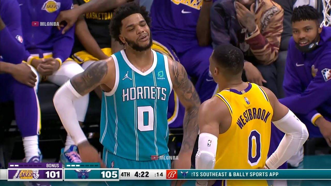 Miles Bridges taunting Westbrook is funny AF 😀
