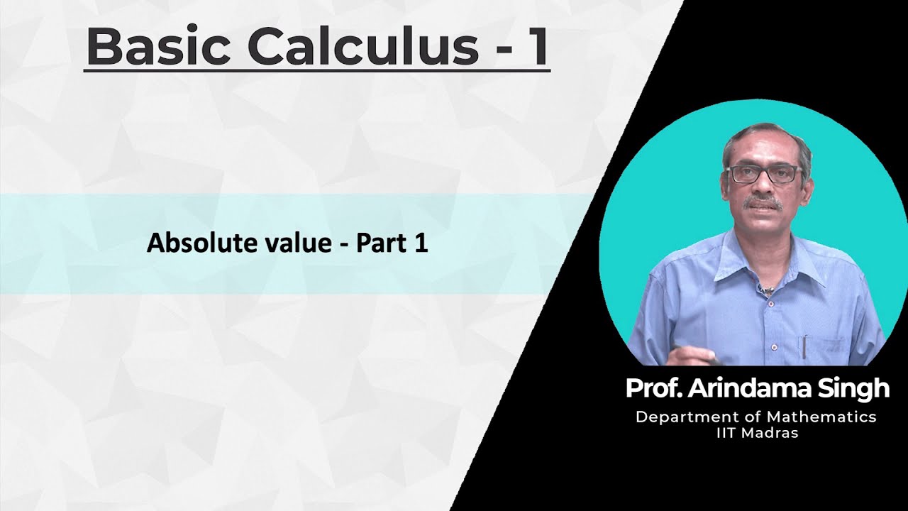 3. Absolute value - Part 1