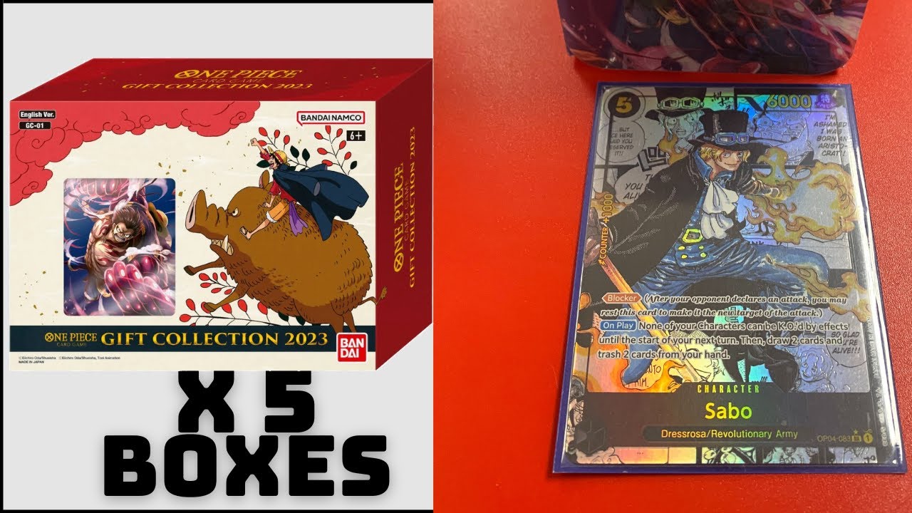 Epic Surprise !!! Manga Sabo's Pulled ??? - One Piece Gift Collection 2023 Unboxing!
