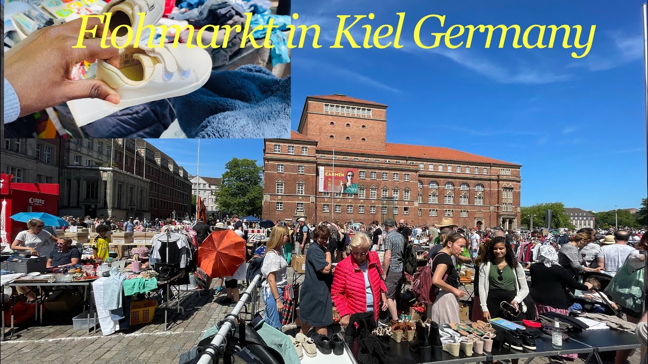 A Sunday in Germany - flohmarkt, church, getting ice cream