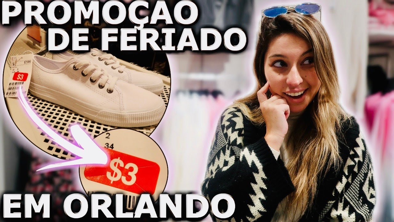 AS PROMOÇÕES DO MAIOR OUTLET DE ORLANDO NO FERIADO DE MLK - NIKE, ADIDAS, H&M, VICTORIA`S SECRET