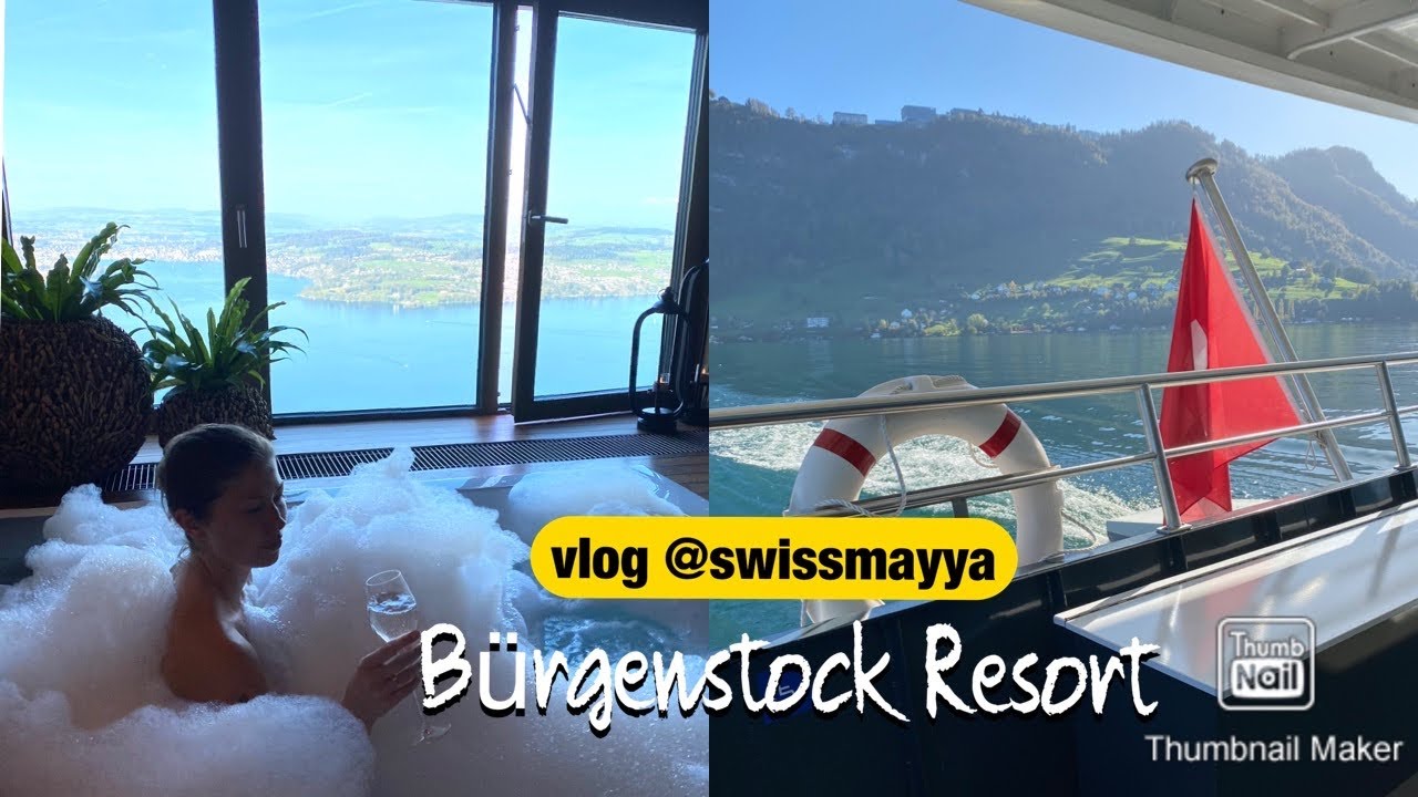 Switzerland's BEST LAKE VIEW?? our stay at the BÜRGENSTOCK Resort // VLOG @swissmayya