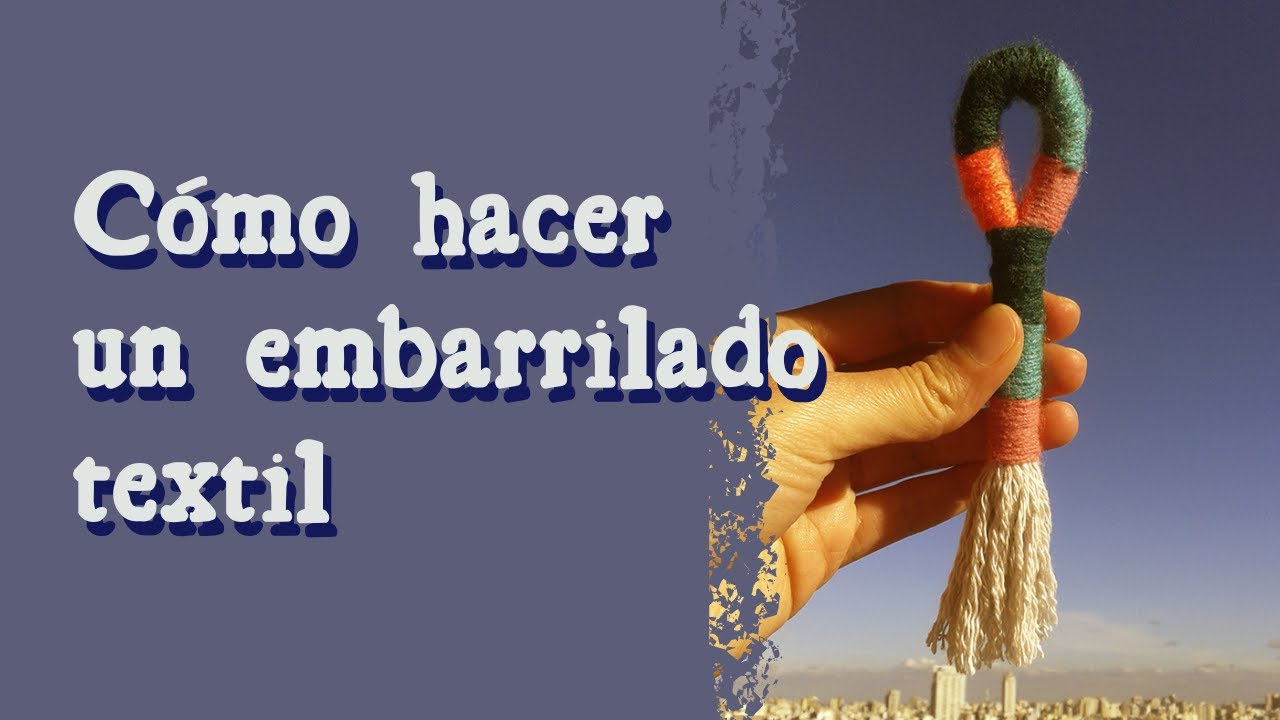 Hago un embarrilado textil por segunda vez en mi vida... y sale bien | Tutorial | Paso a paso | DIY