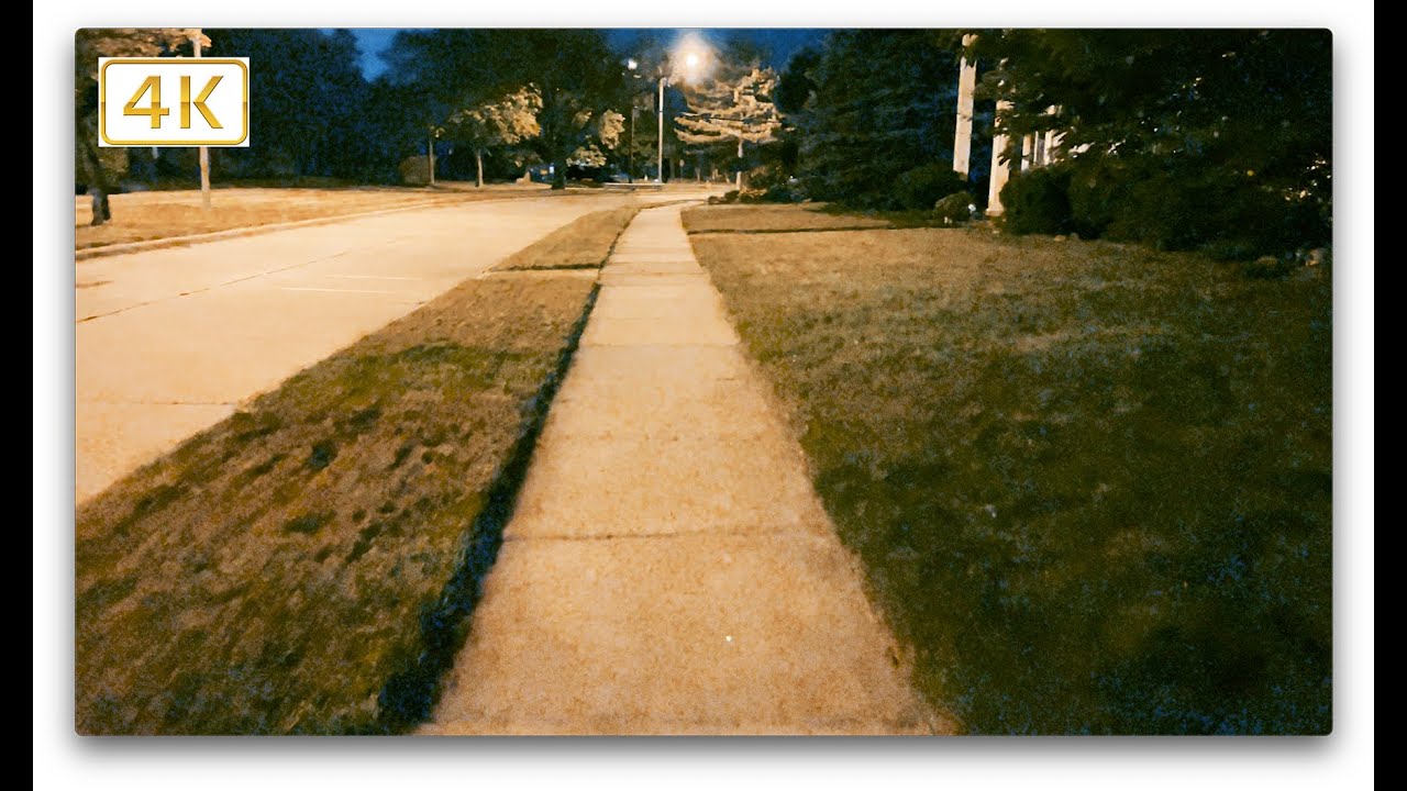 [4K] Suburban Night Walk | Walk With Me