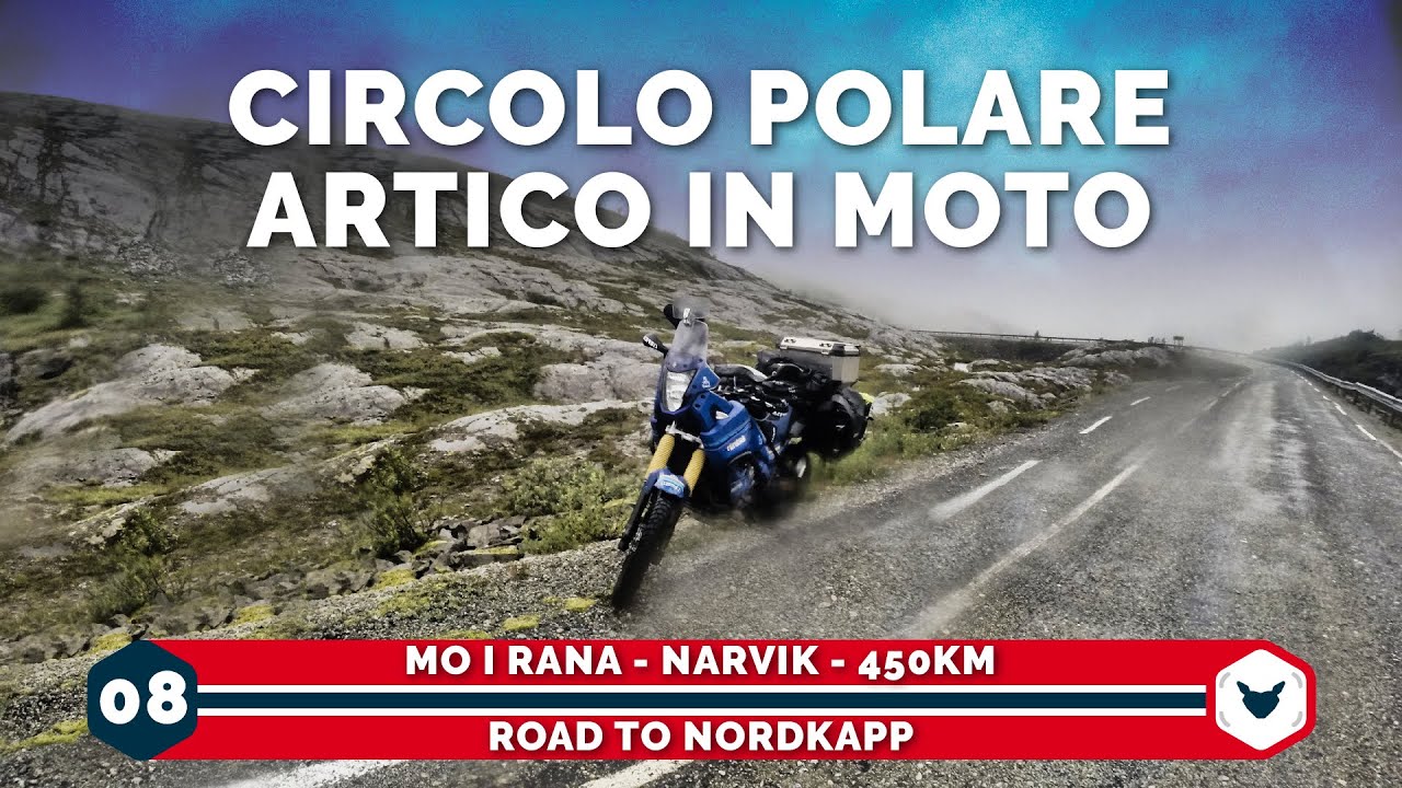 CIRCOLO POLARE ARTICO IN MOTO - ROAD TO NORDKAPP 08