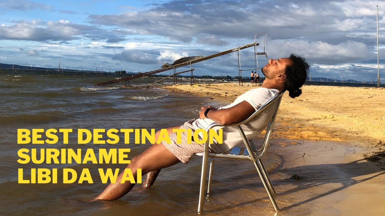 Travel  Suriname :Afobaka Stuwmeer  Libi Da Wai  island resort