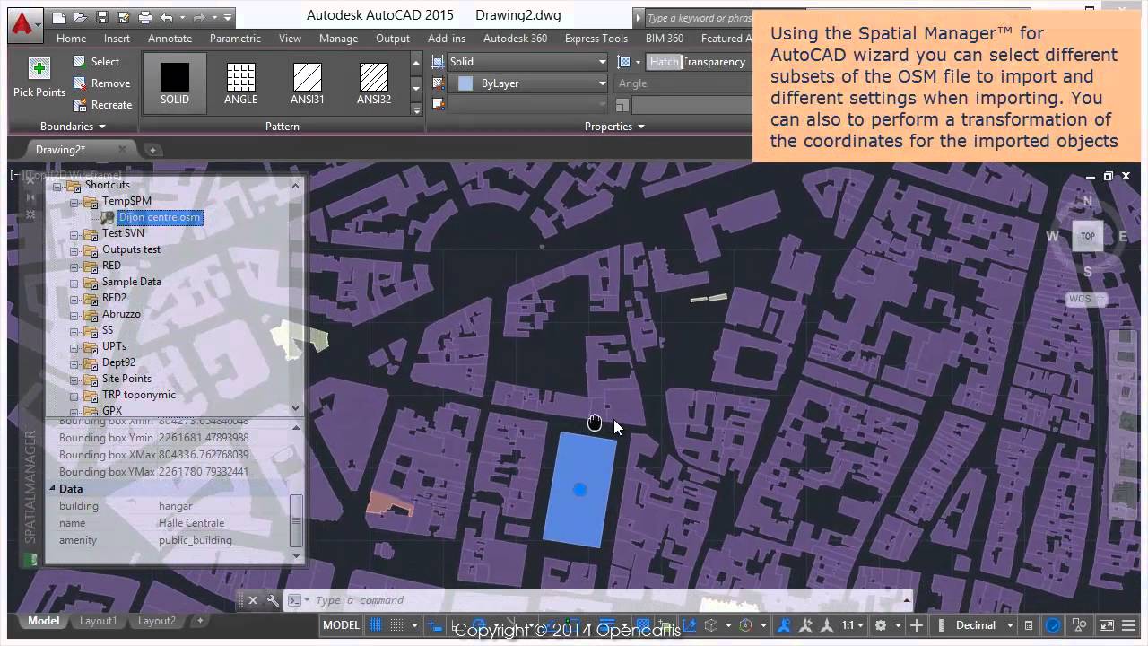 Import OpenStreetMap data into AutoCAD drawings - Spatial Manager Blog