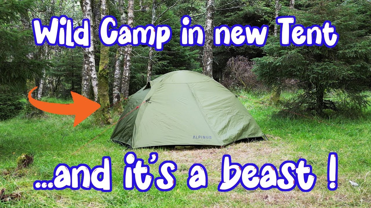 A Fantastic 2P Tent that actually fits 2 People #alpinus#military1st  #wildcamping #survival