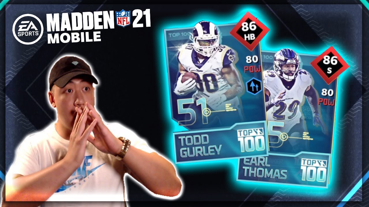 Madden Mobile 21 NFL Top 100 Promo!! 86 OVR Masters!!