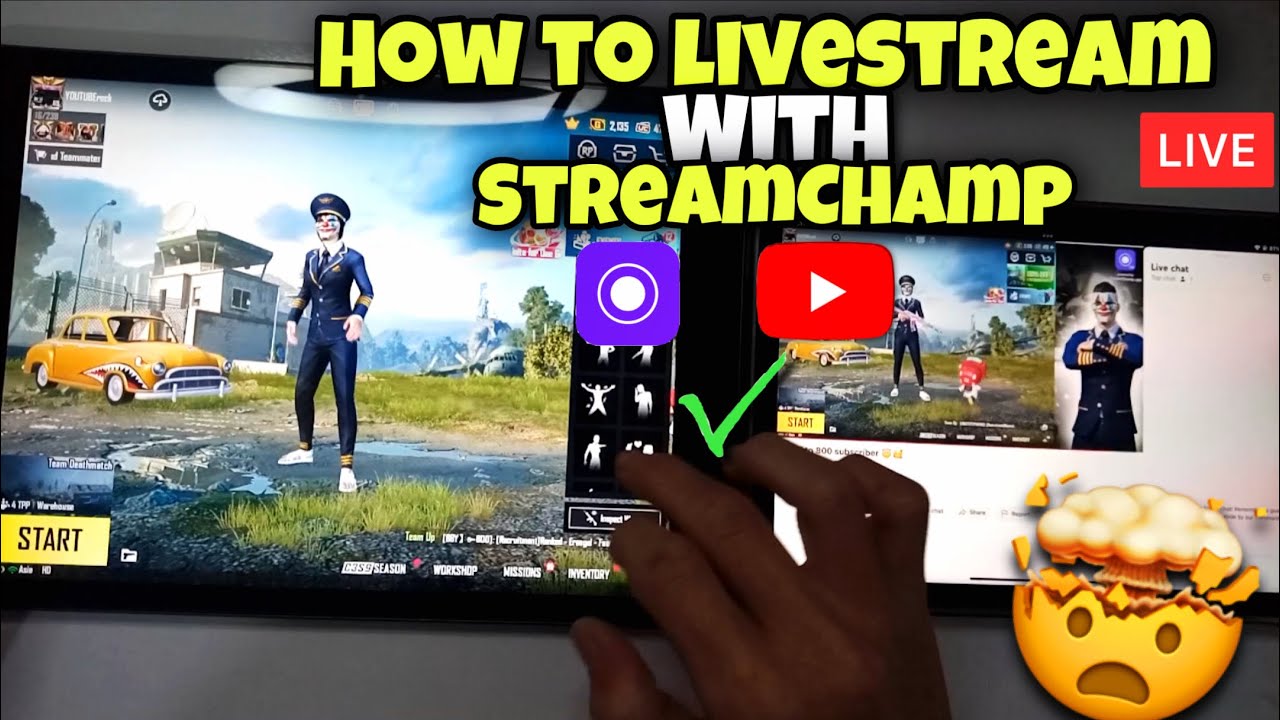 How To Livestream On YouTube And Facebook From iPad Using stream champ | Rock YT Gaming