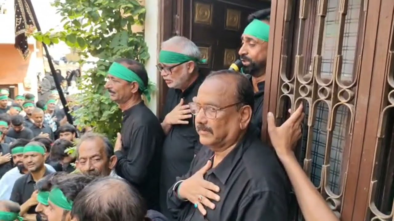 🔴Live 8 Muharram Juloos 2025 | Anjuman E Abidiya | 8 Muharram Live Juloos | Nowgawan Sadat