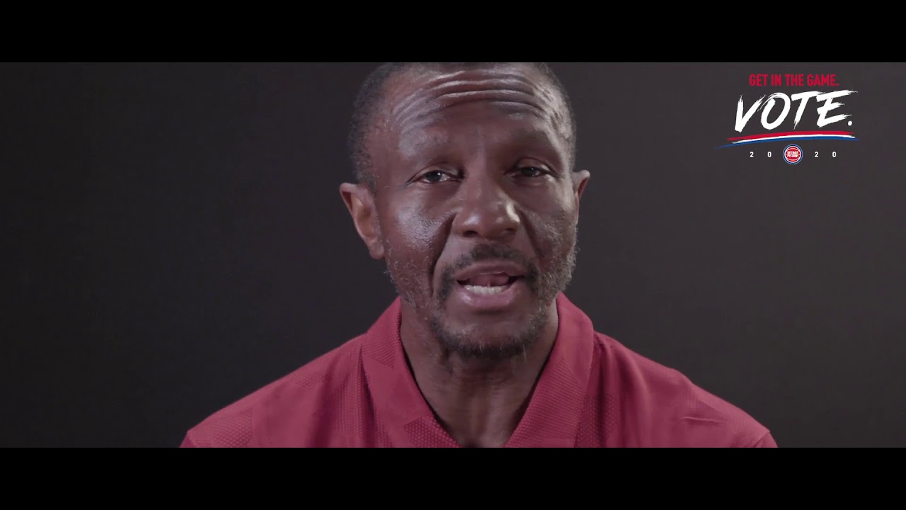 Detroit Pistons | Voting PSA - Coach Casey