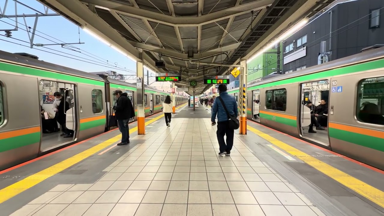 ￼【発車時刻が同じで微妙に繋がる！】茅ヶ崎駅5・６番線発車メロディー「希望の轍 イントロver (余韻切り) & サビver (途中切り)」