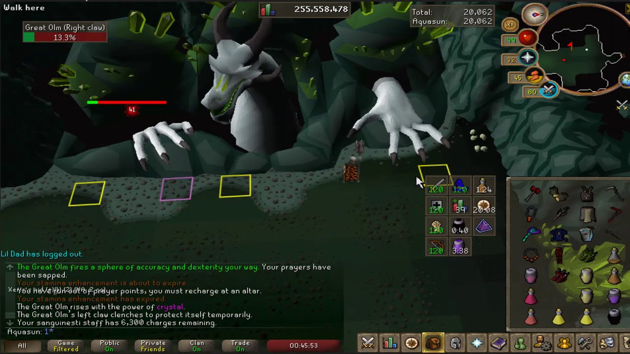 Solo olm with 3:1 Scythe