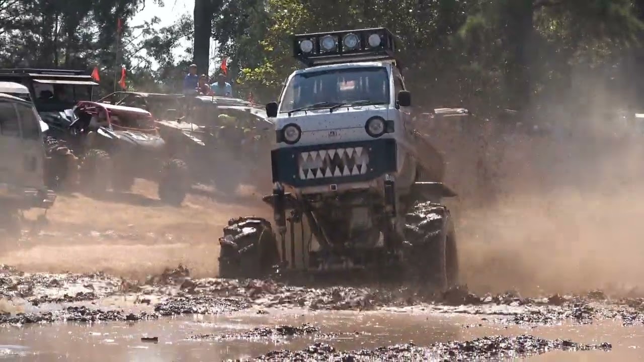 Texas Toot's first time in the mud!!!!