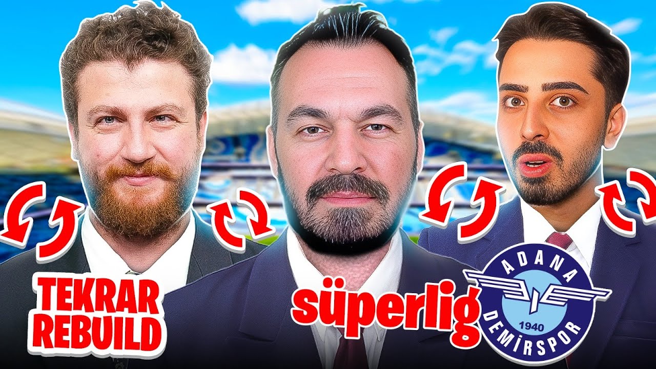 SÜPERLİG TEKRAR REBUILD // AĞLAMA BİR SEZON DAHA VAR // FC 24 KARİYER MODU