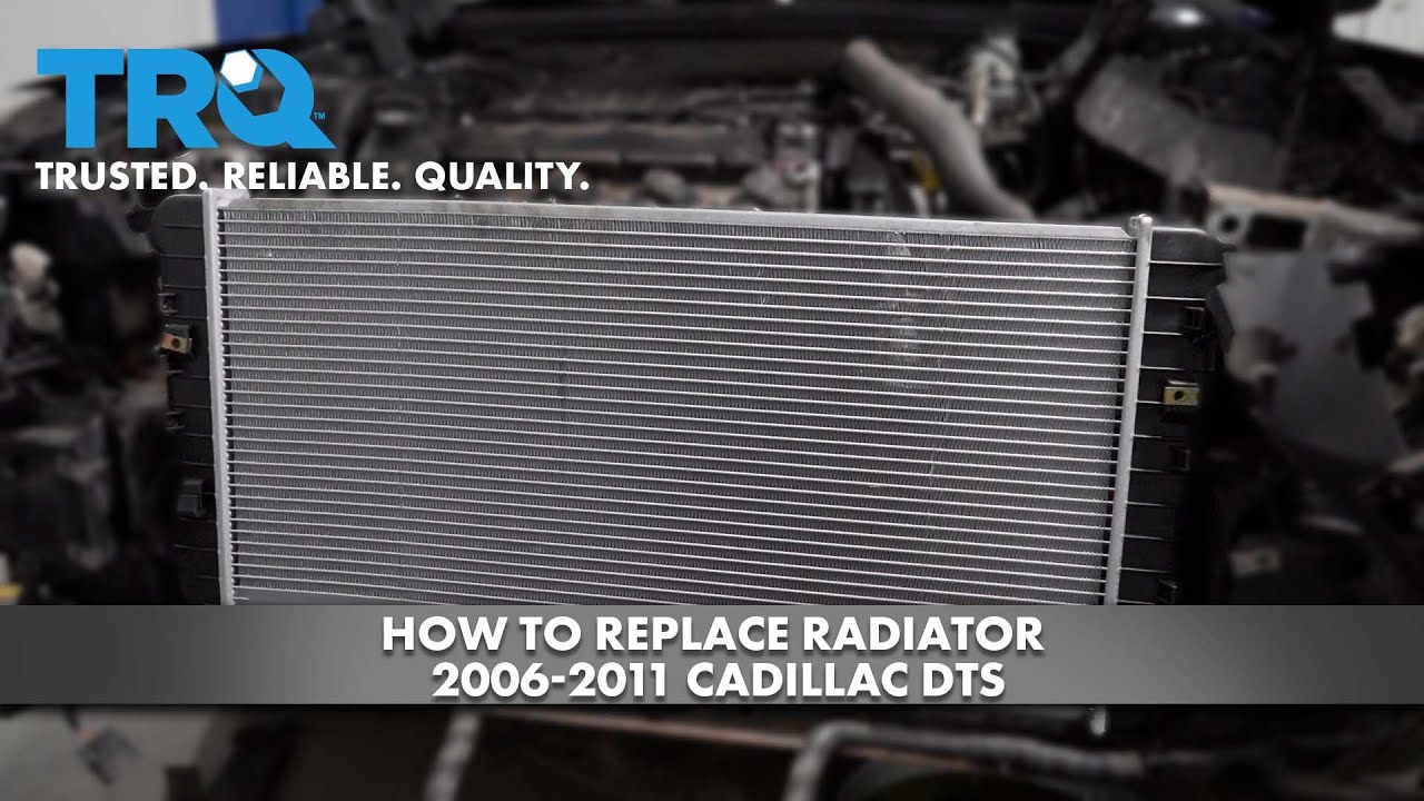 How to Replace Radiator 2006-2011 Cadillac DTS