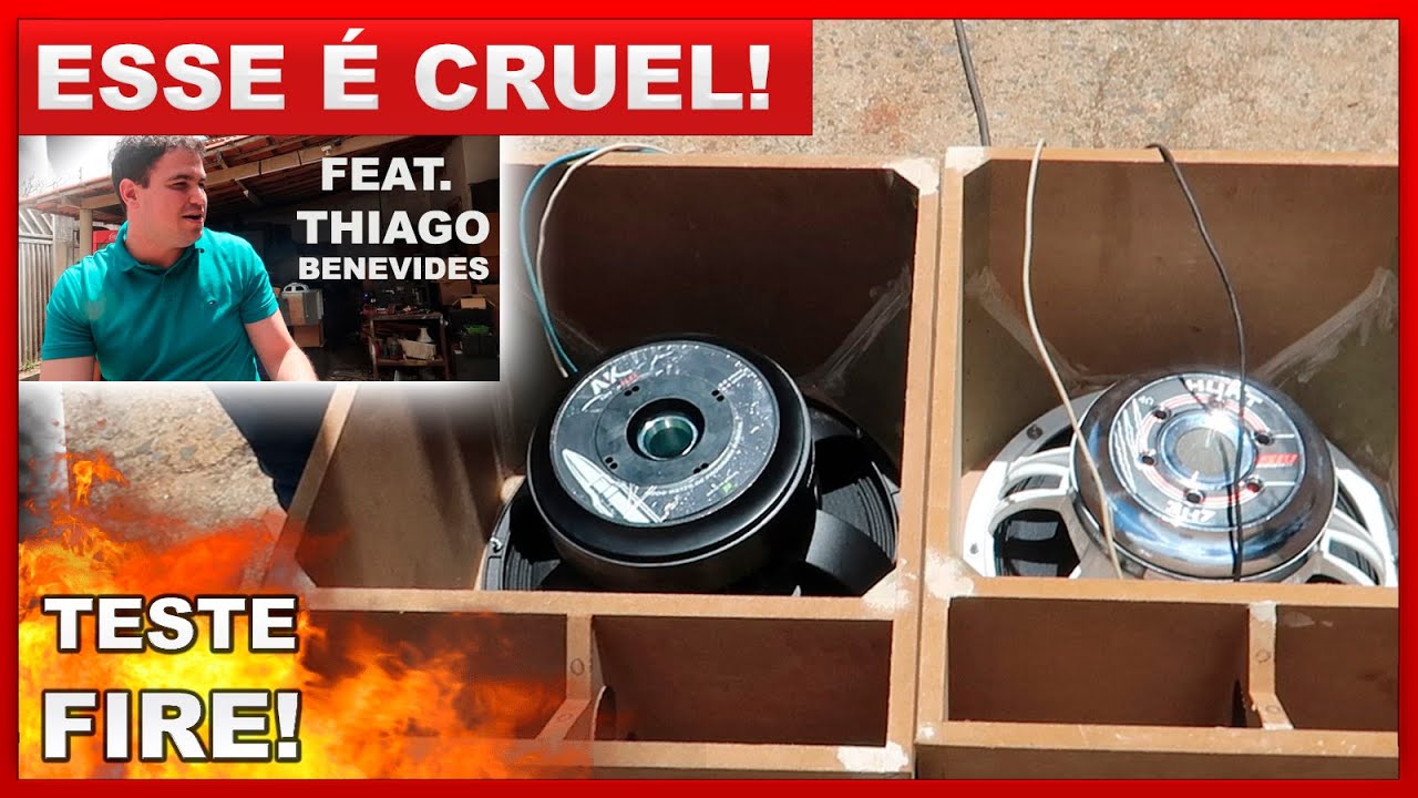 TESTE FIRE TRETA SW Hurt 3K7 vs Triton AK 6.0 - Qual FRITOU primeiro?
