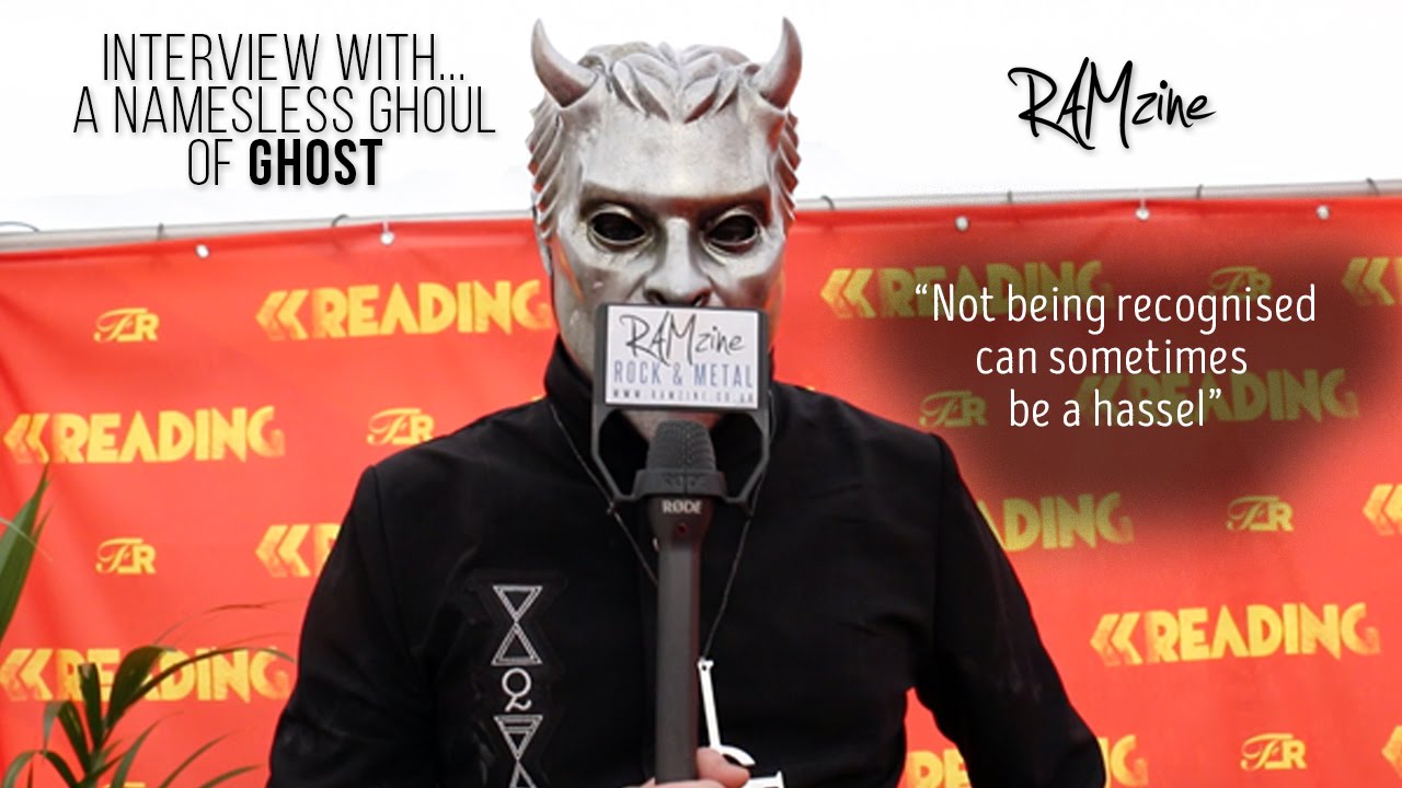 Interview: Nameless Ghoul of Ghost at Reading Festival