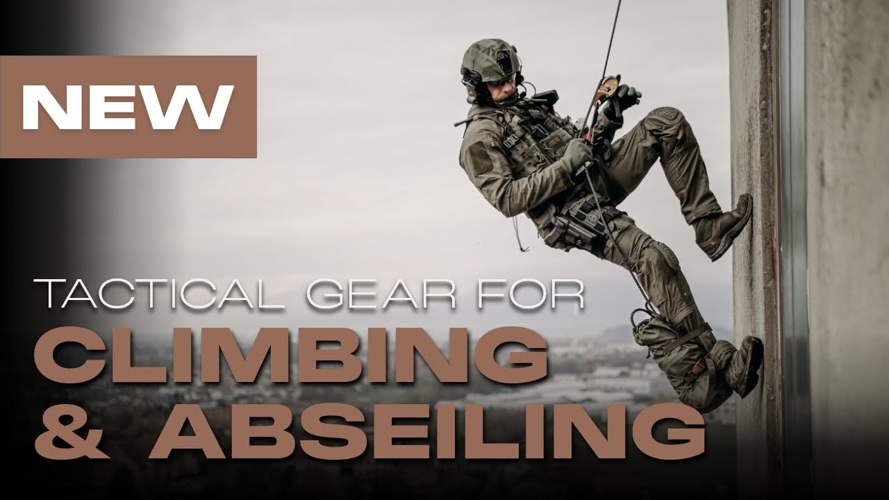 Tactical Gear for Climbing & Abseiling
