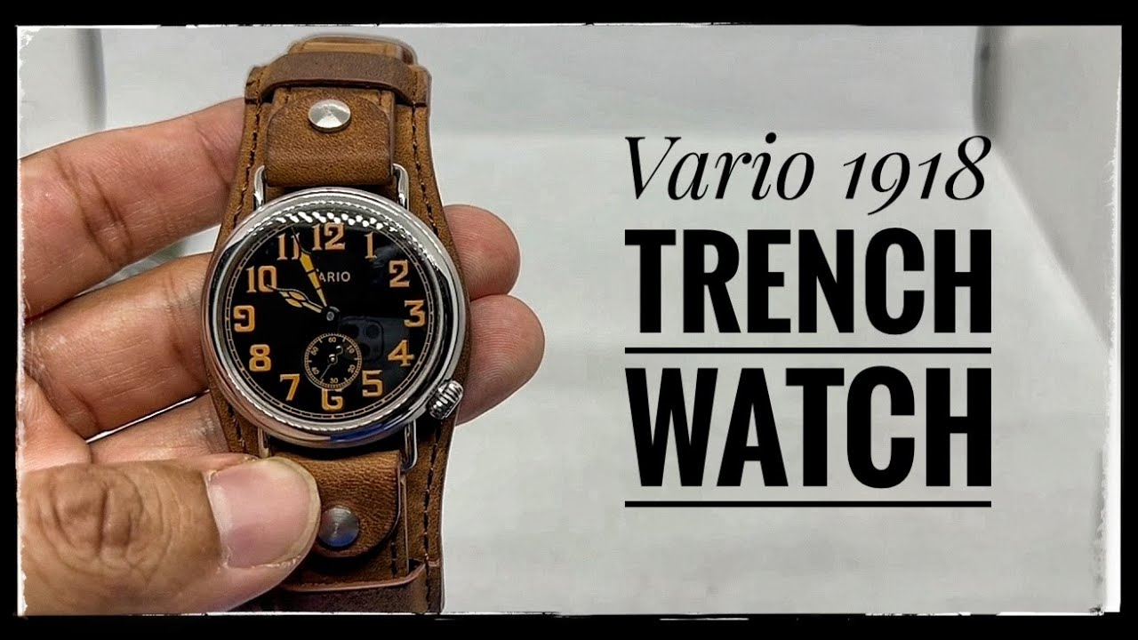 Vario Singapore 1918 Trench watch, should you get one? #varioeveryday