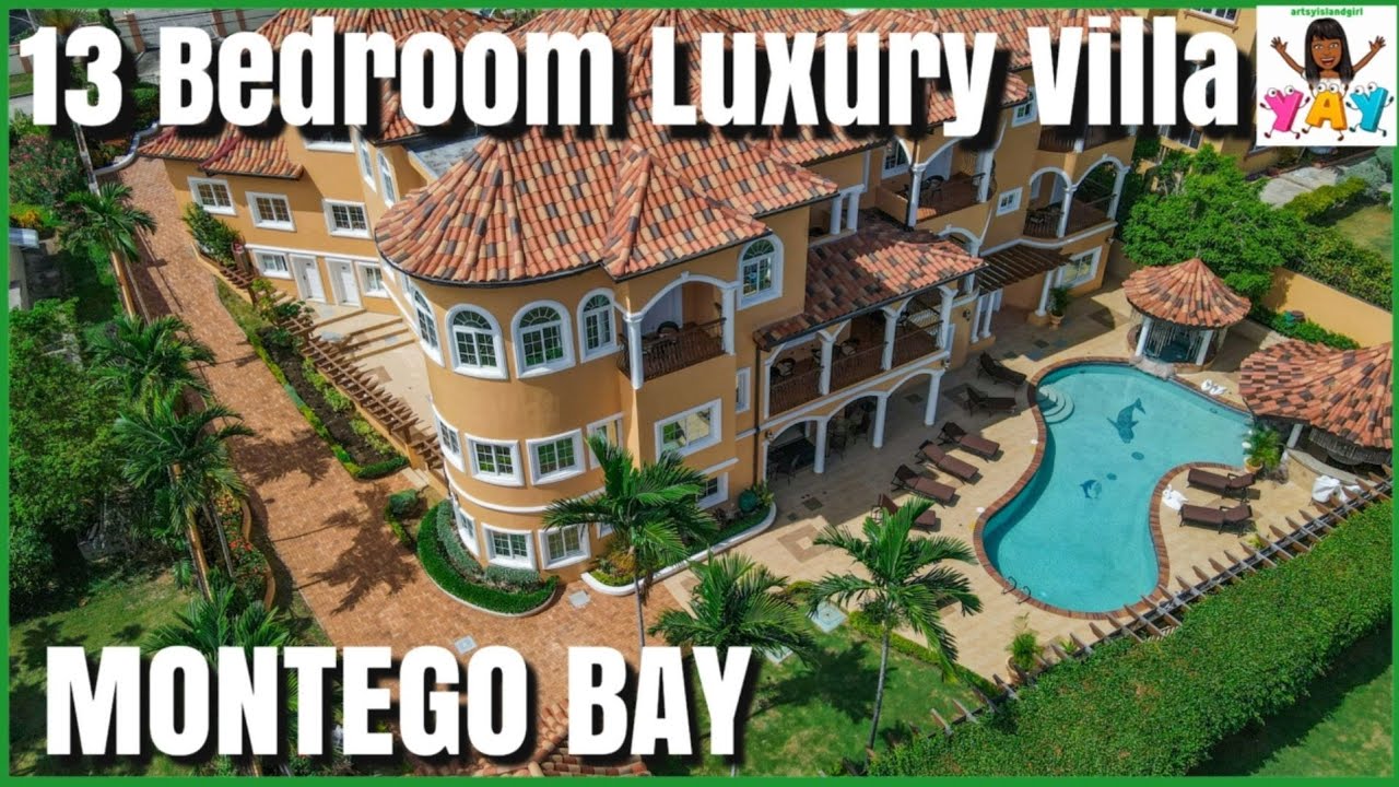 LUXURIOUS Villa Tianna In Ironshore Montego Bay  #jamaica