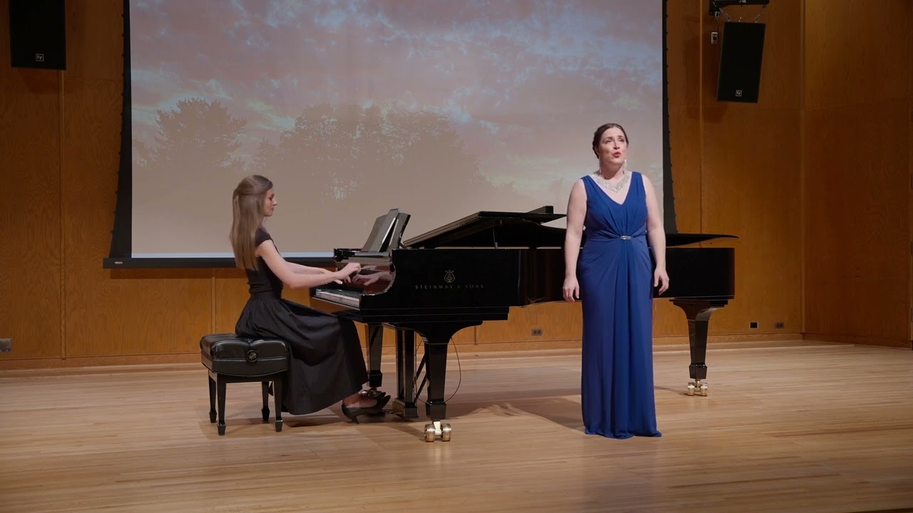 Two Whitman Songs (James Caldwell) performed by Bethany Worrell and Sarah Thune.