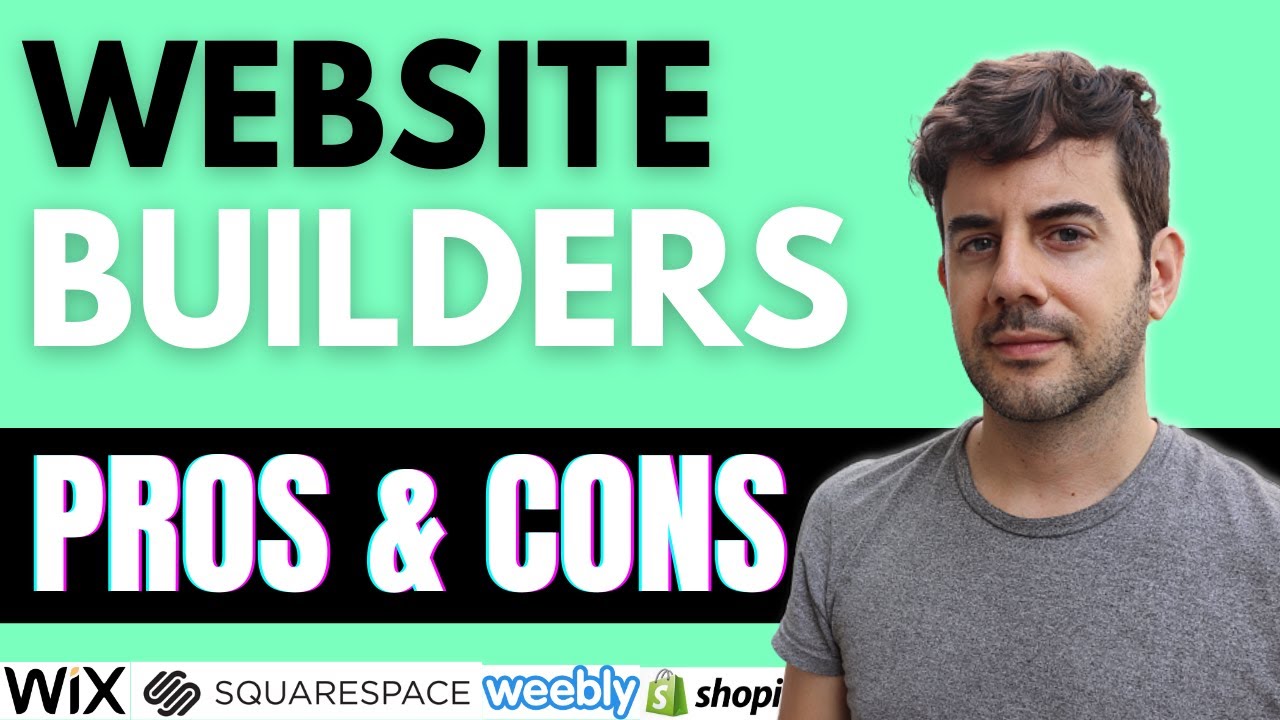 Website Builders Pros and Cons Compared to WordPress