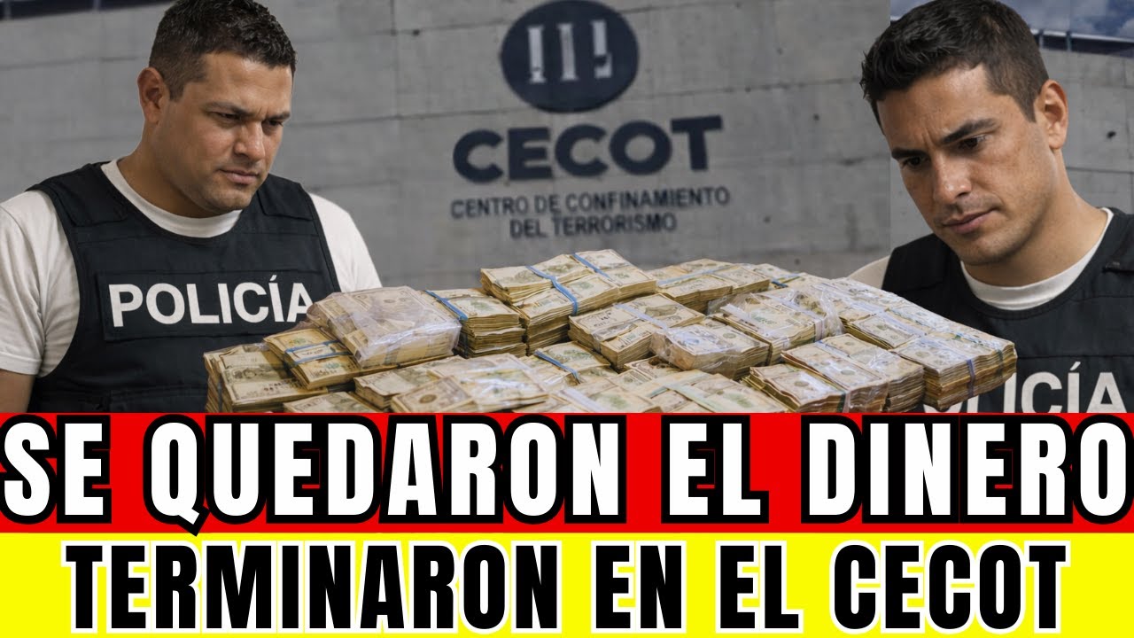 ERAN POLICÍAS… EL DINERO SUCIO LOS DELATÓ