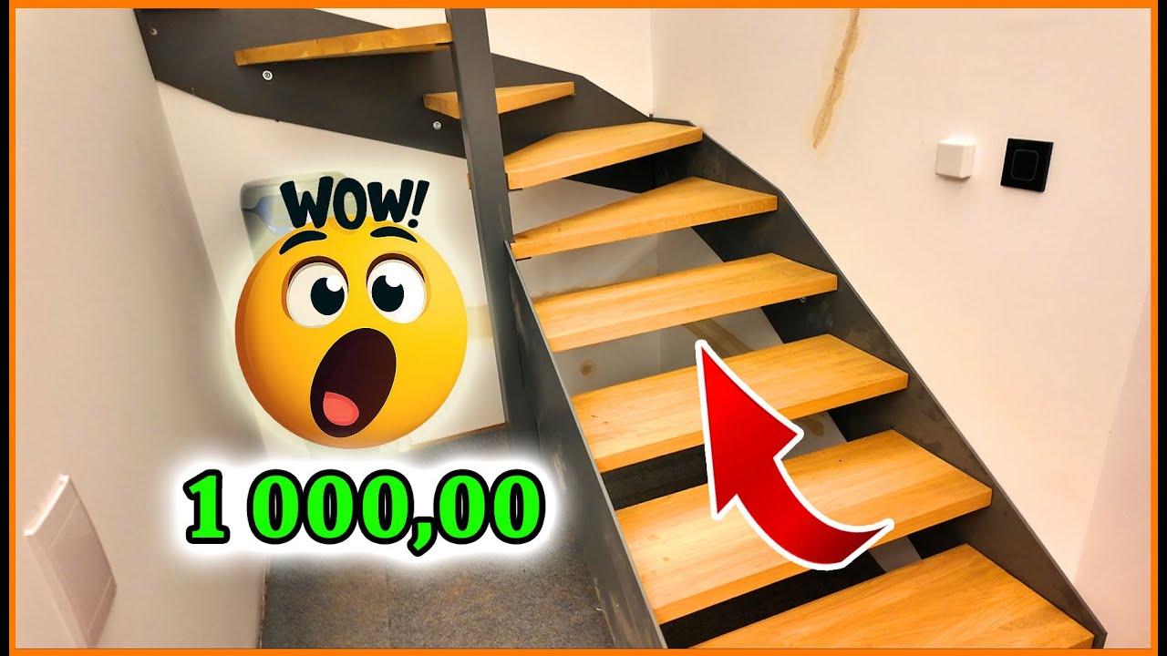 Całe schody za 1000zł ? kompletny montaż schod&oacute;w z drugiej ręki - Dom za złot&oacute;wkę odc. 90